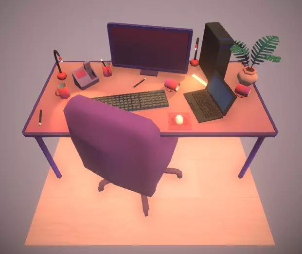 Low Poly Desk📱 - изображение 2